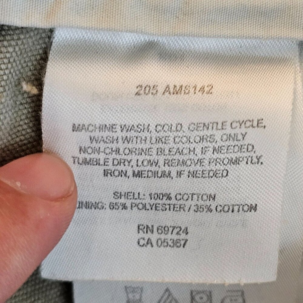 READ Columbia Khaki Pants Mens 34x30 Straight Leg Distressed Outdoor Hiking Y2K - Picture 9 of 14